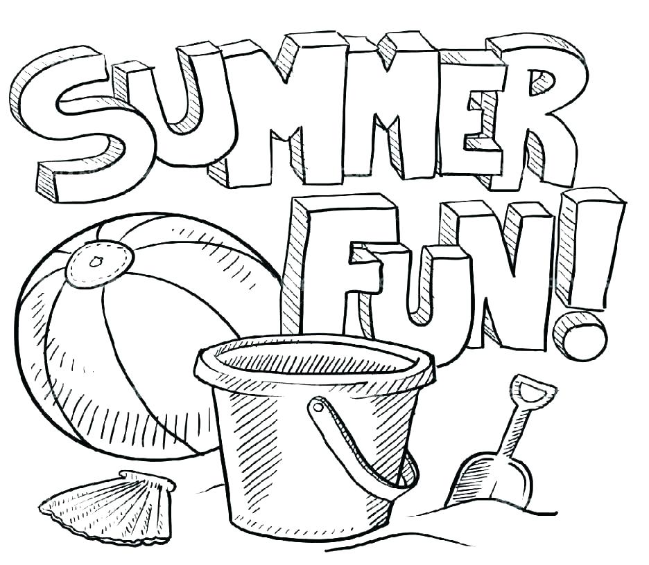 936x816 Coloring Pages For Summer Coloring Pages For Summer Summer