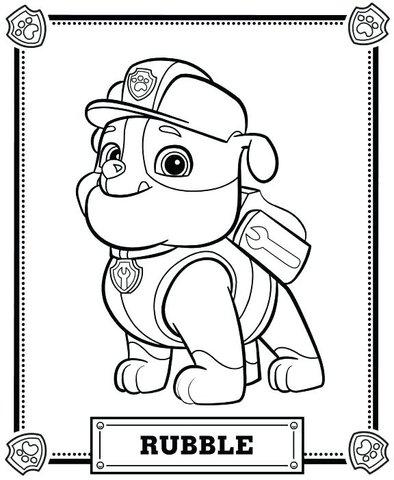 576x701 Paw Print Coloring Page Trend Paw Patrol Free Coloring Pages Print