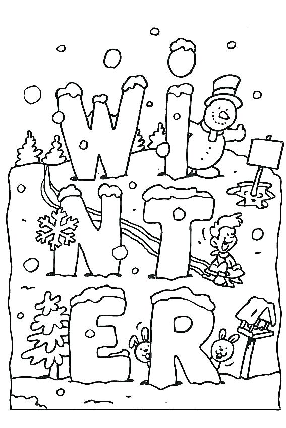 567x850 Free Winter Coloring Pages Creative Havens Winter Scenes Colouring