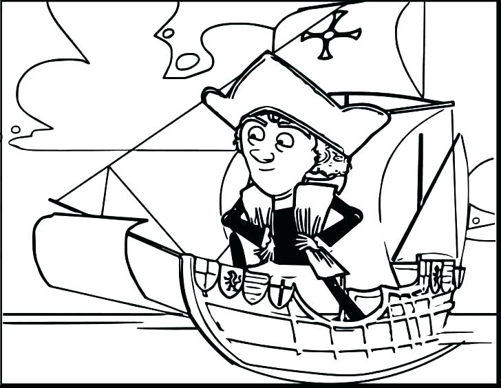 728x564 Christopher Columbus Coloring Sheets Fancy Idea Coloring Pages