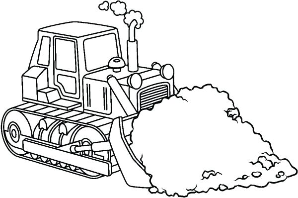600x398 Construction Coloring Pages Printable Coloring Pages Trucks Truck