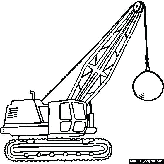 560x560 Free Construction Coloring Pages Wapku Me Intended For Design 17
