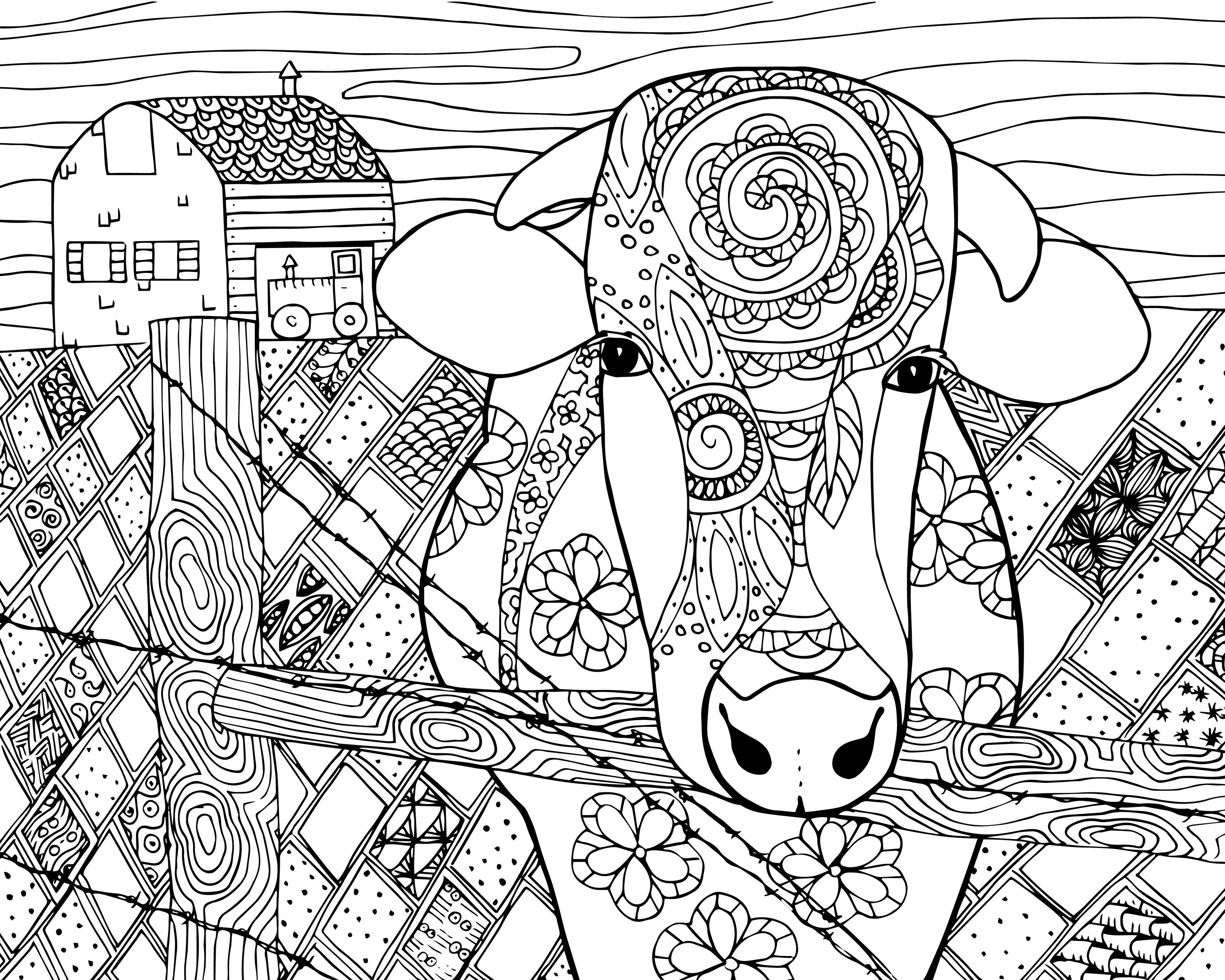 3000x2400 Free Coloring Pages Adults Art And Abstract Category Image 62