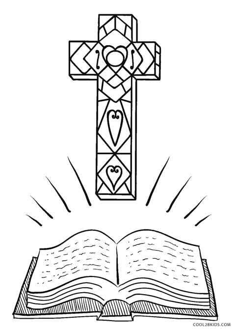 487x670 Free Printable Cross Coloring Pages For Kids Cool2bkids