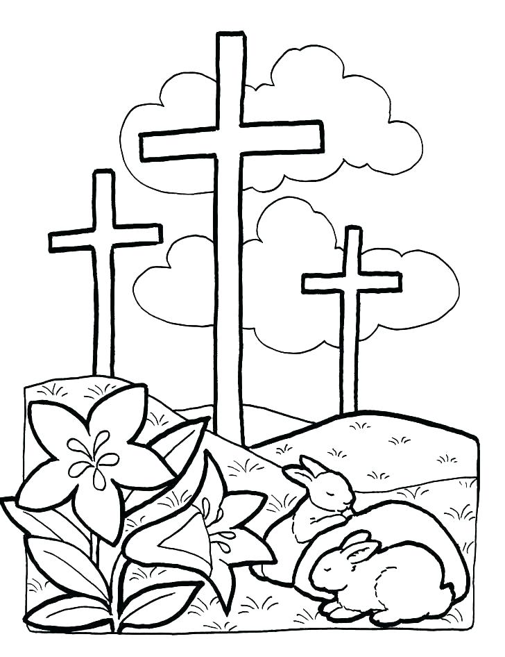 728x946 Cross Color Page Cross Coloring Pages To Print Free Printable
