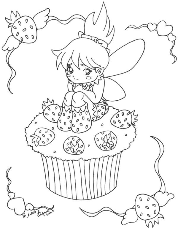 600x768 Free Printable Cupcake Coloring Pages For Kids Alimentacion