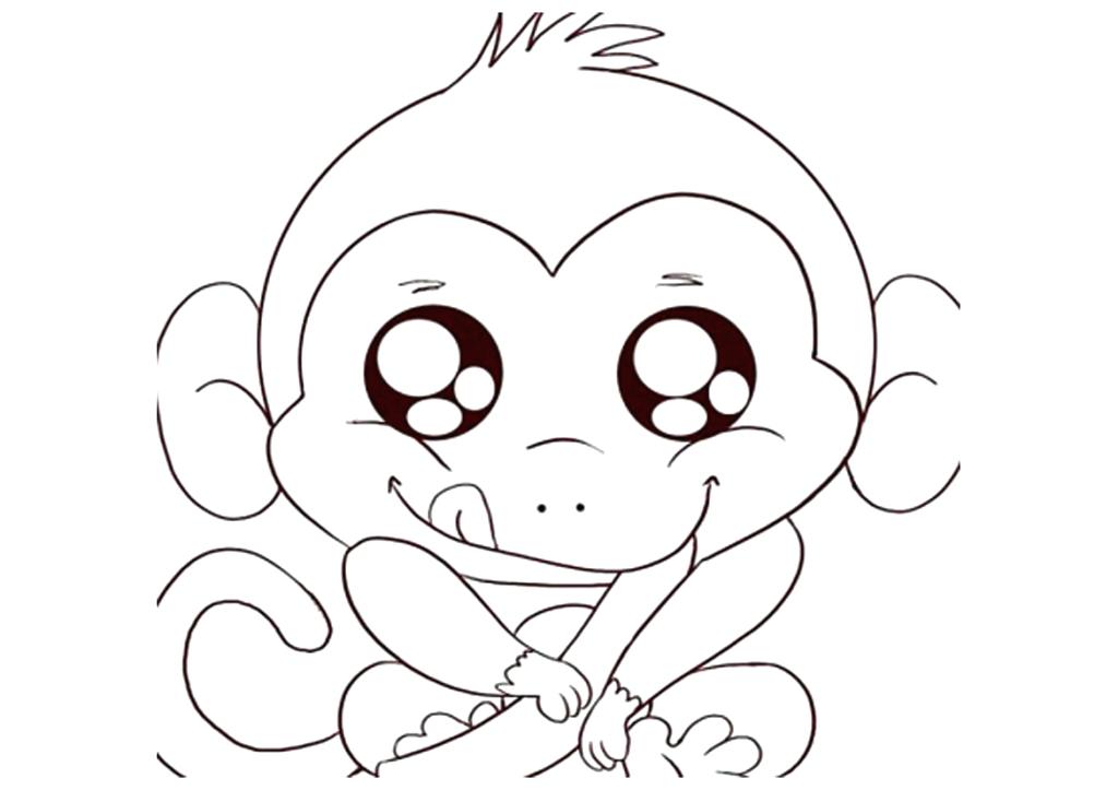 Free Cute Animal Coloring Pages