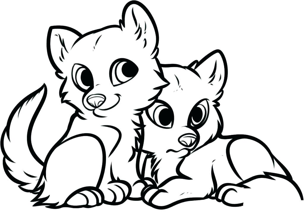 1024x717 Cute Animal Coloring Pages Printable Free Animal Coloring Pages