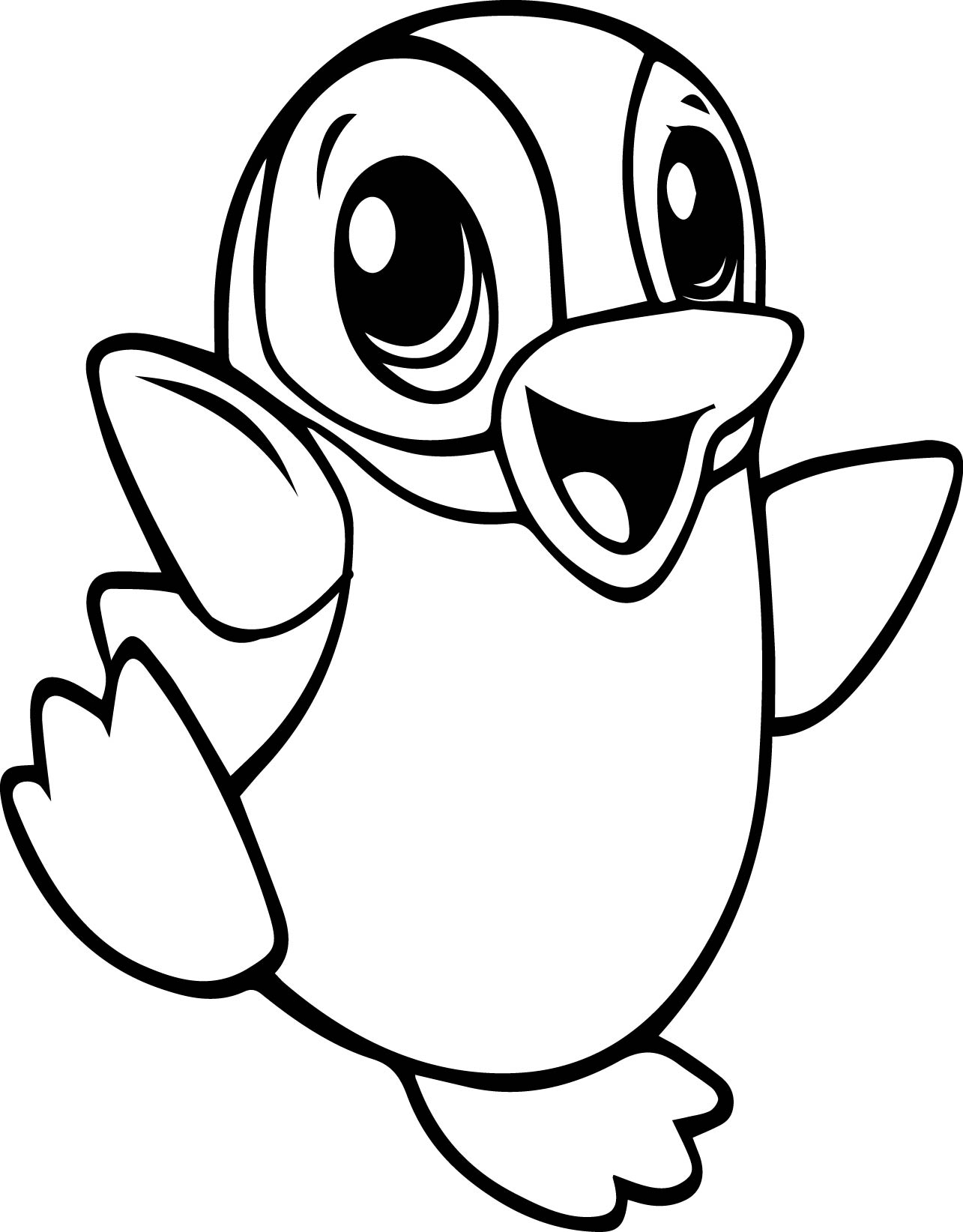 1285x1644 Fresh Cute Animal Coloring Pages Pinguins Design Printable