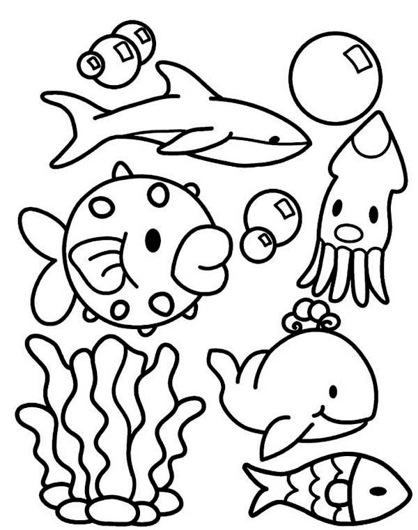 600x760 Cute Summer Coloring Pages