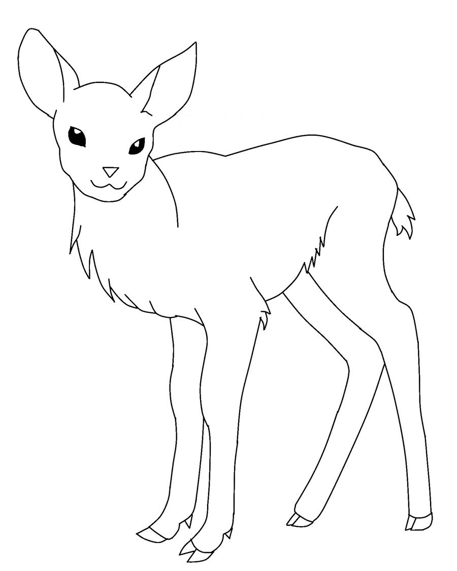 900x1123 Deer Coloring Page Awesome Free Printable Deer Coloring Pages