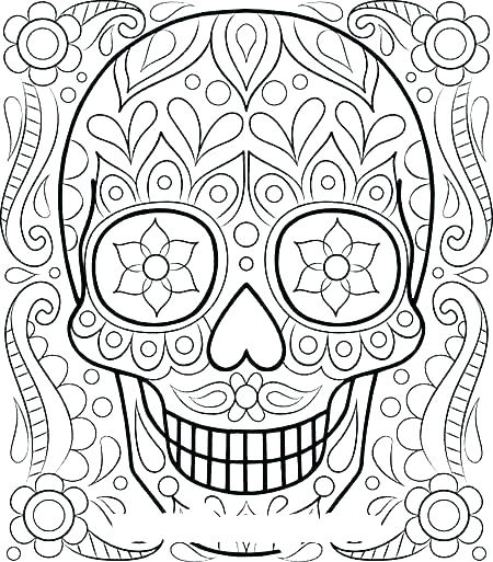 450x513 Really Detailed Coloring Pages Detailed Coloring Pages For Adults