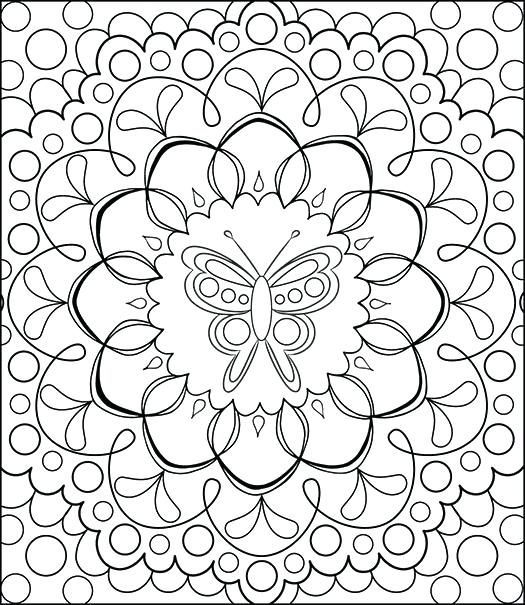 525x605 Detailed Coloring Page Impair.co