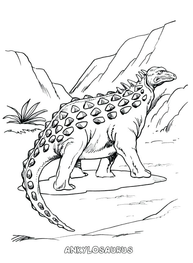 632x861 Free Dinosaur Coloring Pages Pdf World Page Printable For Kids