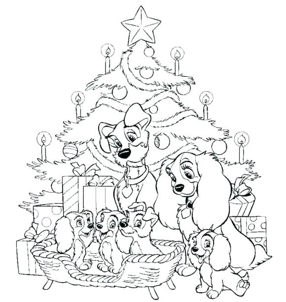580x613 Unique Disney Christmas Coloring Pages Free Printable For Ideas 95