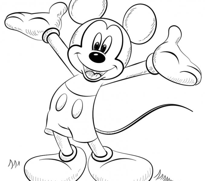 678x600 Printable Disney Coloring Sheets Coloring Page