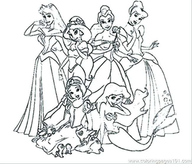 650x554 Disney Coloring Pages Ariel Coloring Pages Book Online And Free