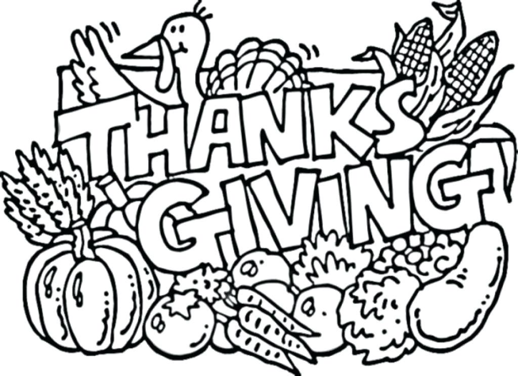 1024x744 Thanksgiving Printable Coloring Pages Free Thanksgiving Printable