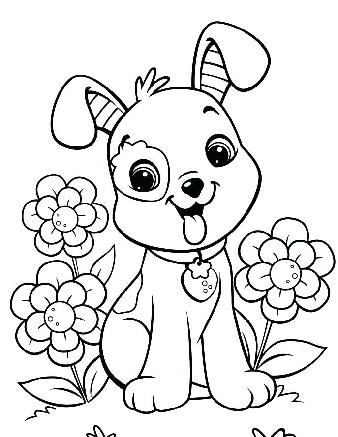 687x889 Puppy Dog Coloring Pages Free Printable Puppy Dog Coloring Pages