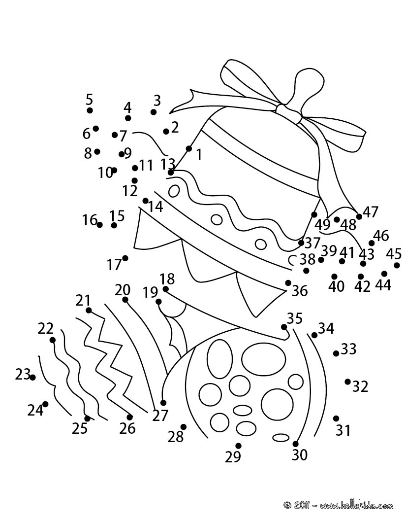 Free Dot To Dot Coloring Pages