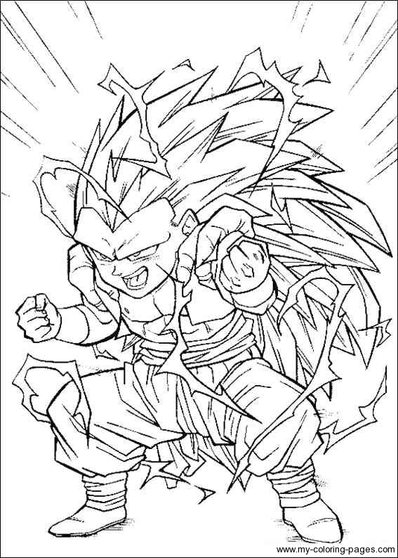 567x794 Dragon Ball Z Free Coloring Pages Ball Z Coloring Page For Kids