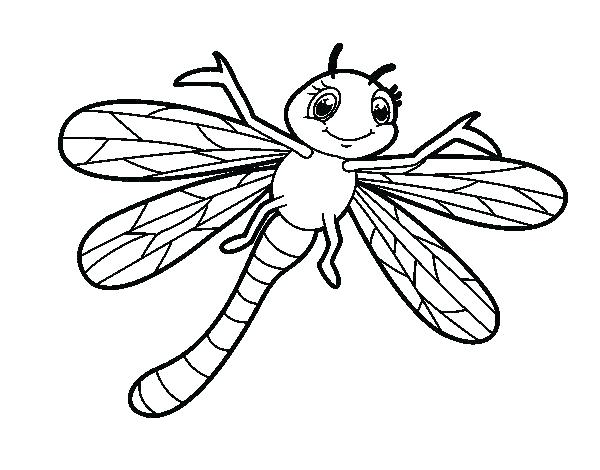 600x470 Dragonfly Coloring Page Free Printable Dragonfly Coloring Pages