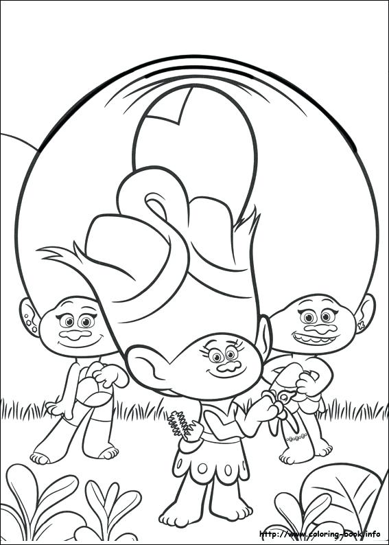 567x794 Dreamworks Trolls Coloring Pages Trolls Coloring Pages On Coloring