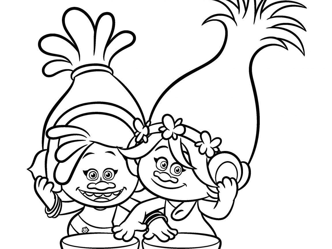 1152x864 Troll Coloring Pages Dj Suki Fromrolls Page For Kids Breathtaking