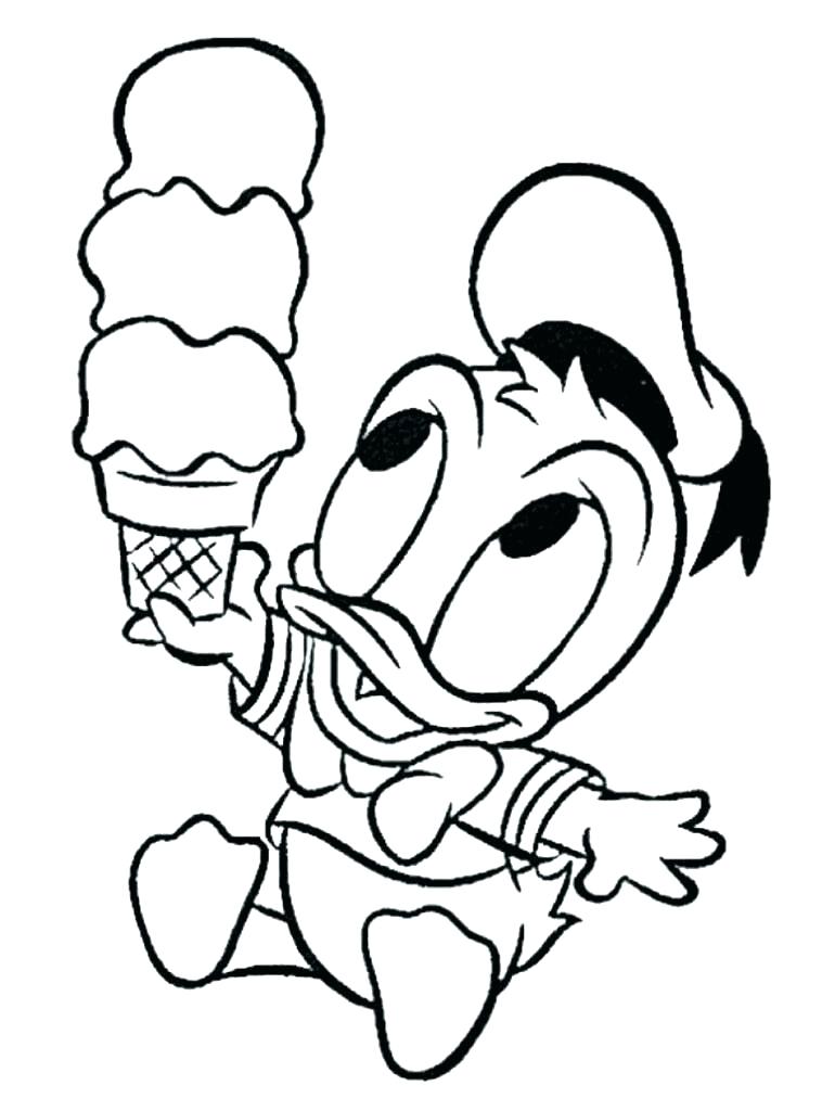 Free Duck Coloring Pages