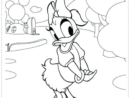 440x330 Baby Daisy Duck Coloring Pages Daisy Duck Coloring Page Free Baby