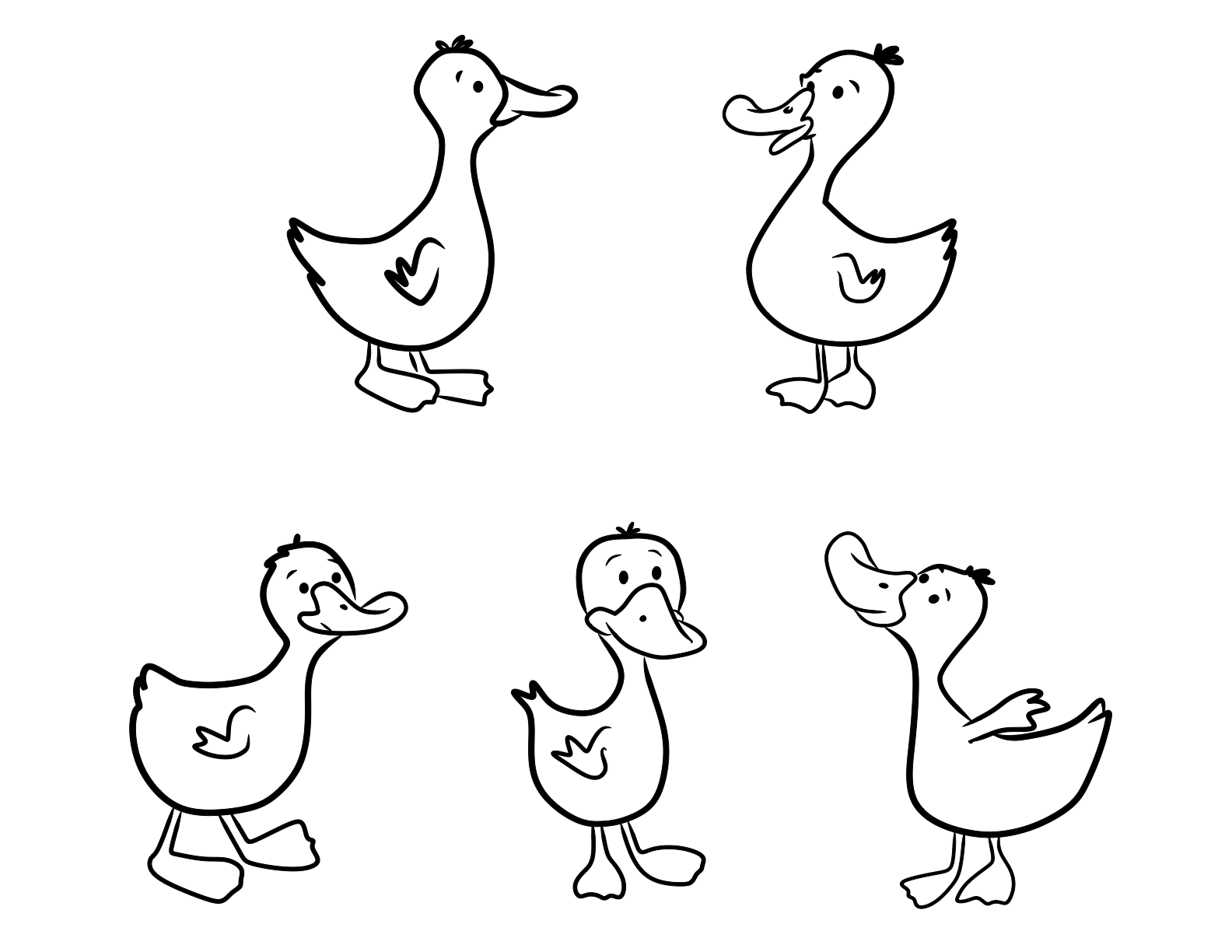 1584x1224 Modest Printable Pictures Of Ducks Coloring Pages Free