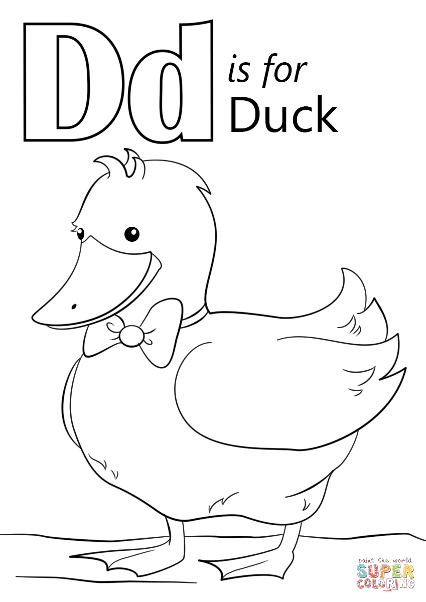 849x1200 Creative Design Free Printable Duck Coloring Pages Kids