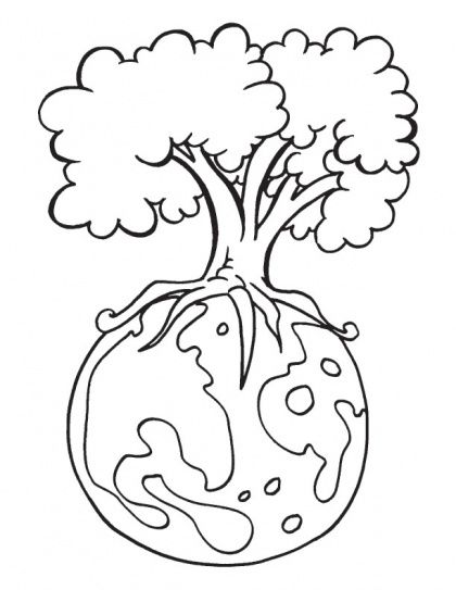 420x543 Top 20 Free Printable Earth Day Coloring Pages Online Earth