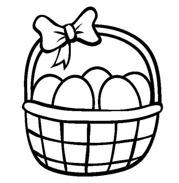 600x612 Free Printable Easter Basket Coloring Pages Awesome Egg Carton