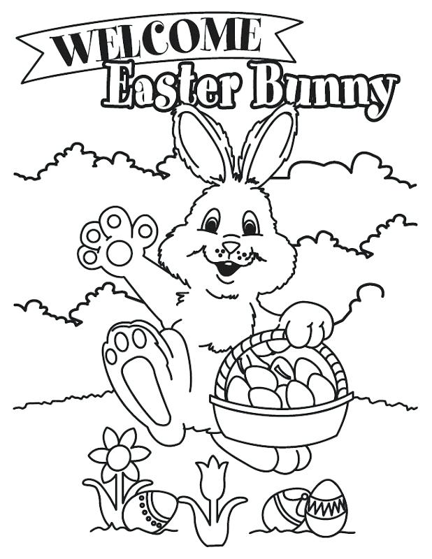 618x800 Free Easter Bunny Coloring Pages To Print Latest Bunny Coloring