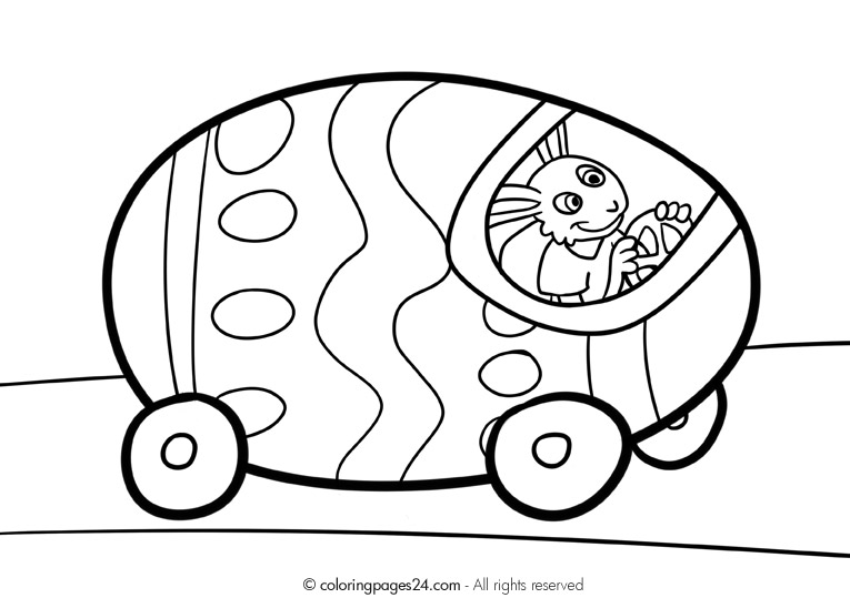 765x539 Fun Printable Easter Coloring Pages