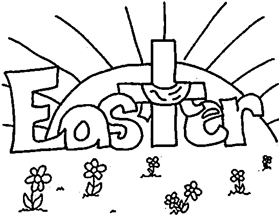 546x433 Religious Easter Coloring Pages