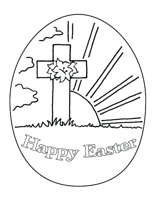 500x707 Christian Easter Coloring Sheets Free Religious Coloring Pages