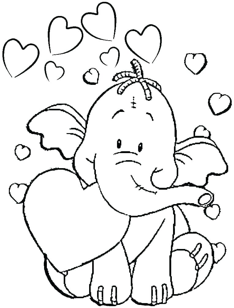 764x1002 Color The Elephant Coloring Page Twisty Noodle Elmer The Elephant