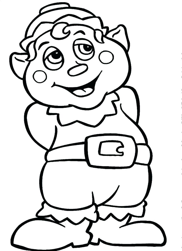 743x1024 Elf Coloring Pages Elf Coloring Book Pages Elves Coloring Pages