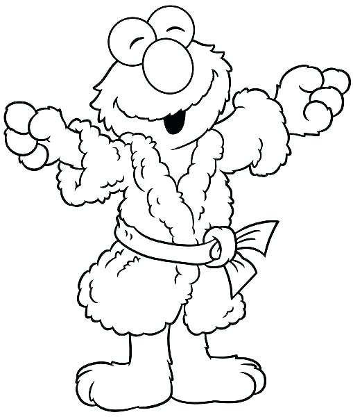 509x600 Free Elmo Coloring Pages Free Coloring Pages Sesame Street