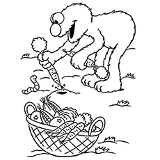 230x230 Cute Elmo Coloring Pages