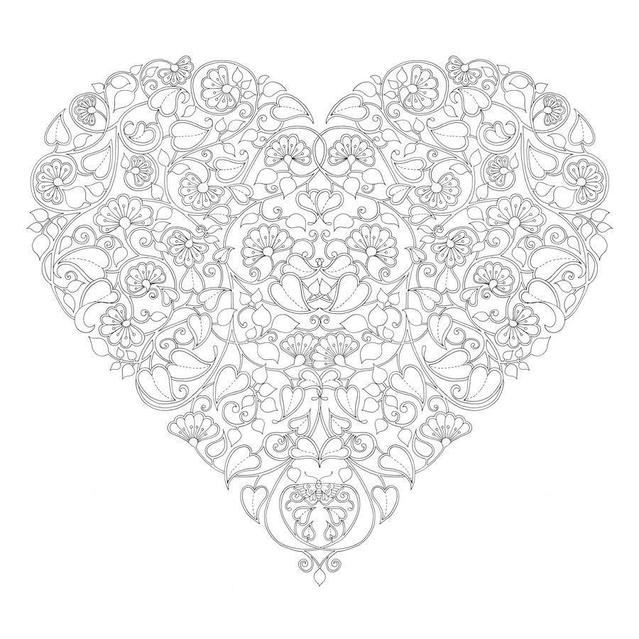 900x900 Coloring Book For Adults Enchanted Forest Fun Coloring Pages