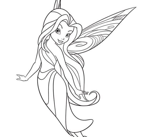 600x576 Free Coloring Pages Of Fairies Fairy Coloring Pages
