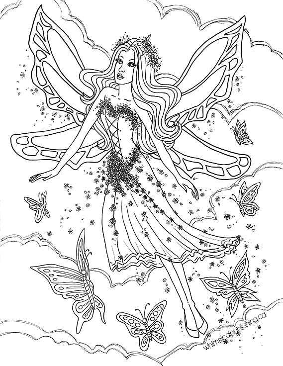 569x736 Free Coloring Pages Of Fairies. Fairy Colouring In Pictures Free