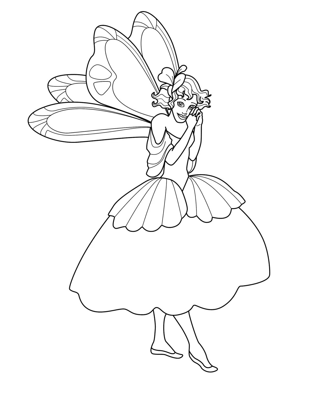 1217x1575 Free Fairy Coloring Pages For Adults466676 Kids In Adults Acpra