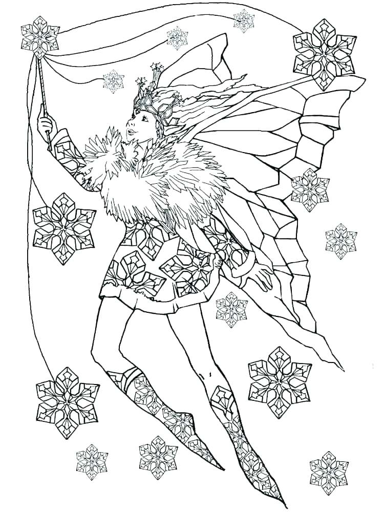750x1000 Free Fairy Coloring Pages For Adults To Print