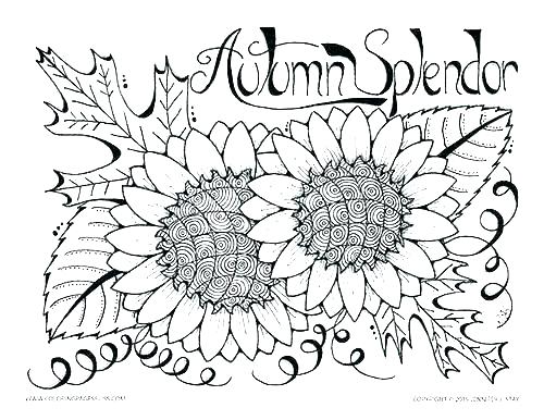 500x386 Fall Coloring Pages Leaf Coloring Pages Printable Free Fall