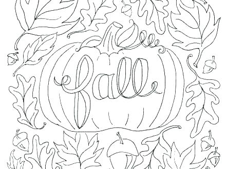 440x330 Free Fall Printable Coloring Pages Fall Printable Coloring Pages