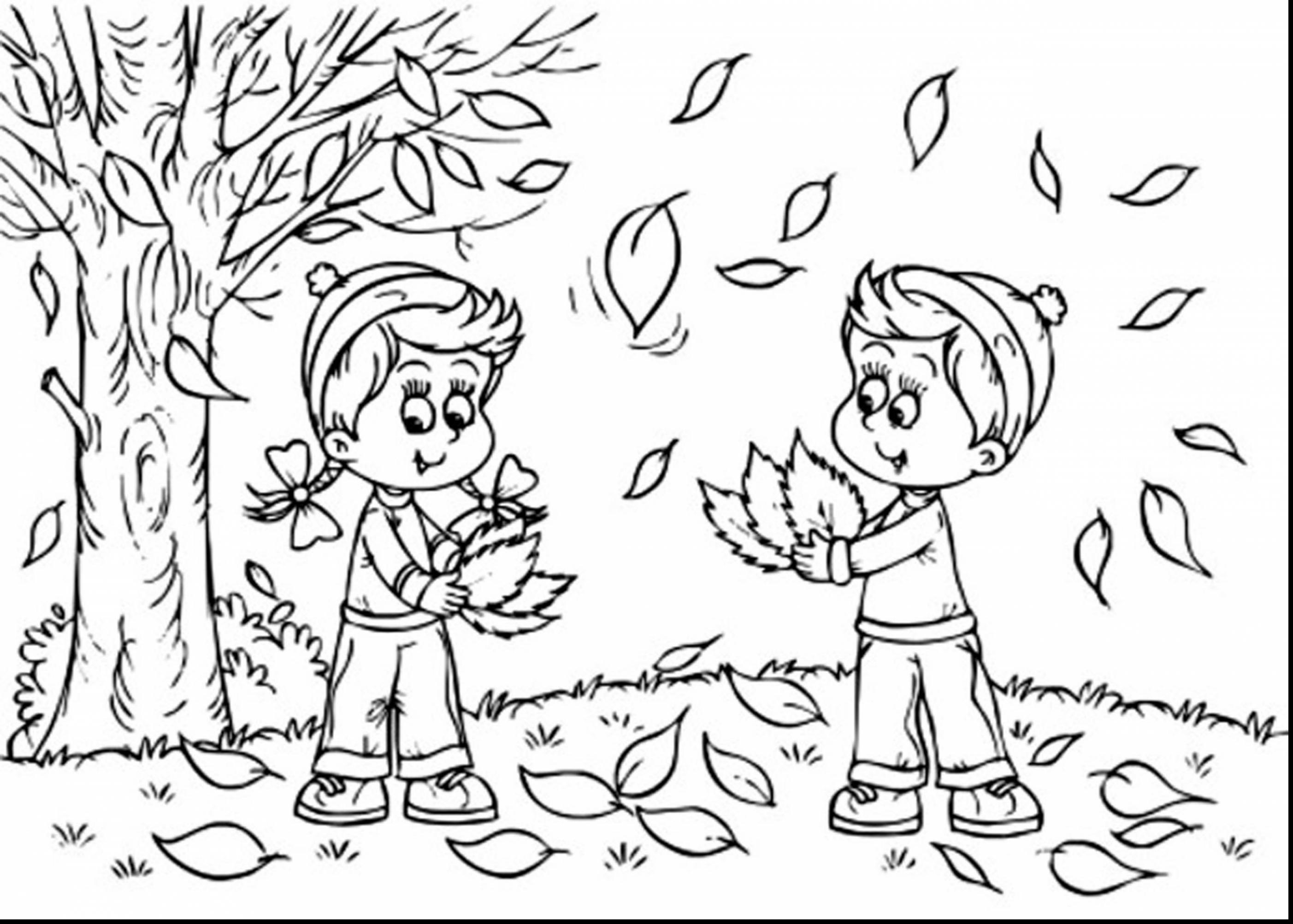 2805x2005 Imposing Design Fall Coloring Page Free Fall Coloring Sheets